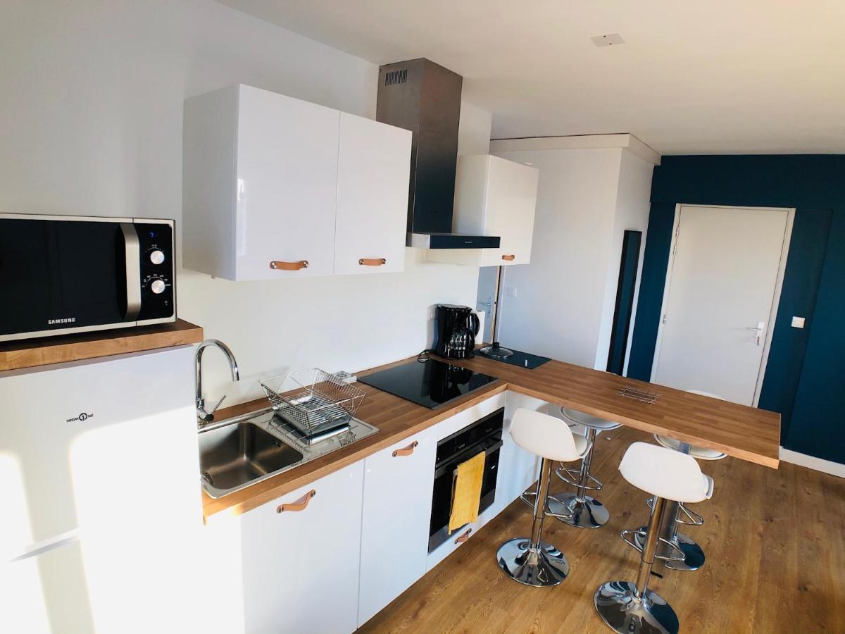 Charmant Appartement 1-4 Personnes, Proche Centre Avec Parking Nantes Exterior photo